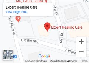 A mobile view of our Mall Dr office map